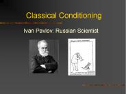 Classical Conditioning