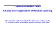 Learning to Detect Faces A Large-Scale Application of Machine Learning   (This material is not in the text: for further information see the paper by P. Viola and M. Jones, International Journal of Computer Vision, 2004 PowerPoint PPT Presentation