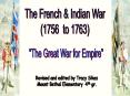 The French-Indian War PowerPoint PPT Presentation