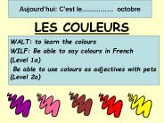 LES COULEURS