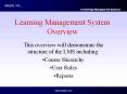 Learning Management System Overview PowerPoint PPT Presentation