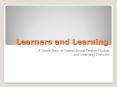 Learners and Learning PowerPoint PPT Presentation