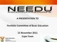 NATIONAL EDUCATION EVALUATION AND DEVELOPMENT UNIT PowerPoint PPT Presentation