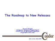 The Roadmap to New Releases