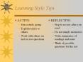 Learning Style Tips PowerPoint PPT Presentation