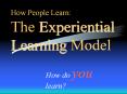 How People Learn: The Experiential Learning Model PowerPoint PPT Presentation