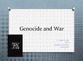 Genocide and War PowerPoint PPT Presentation