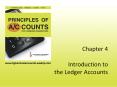 Chapter 4 Introduction to the Ledger Accounts PowerPoint PPT Presentation