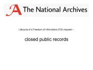 Lifecycle of a Freedom of Information (FOI) request 