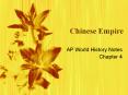 Chinese Empire PowerPoint PPT Presentation