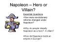 Napoleon  PowerPoint PPT Presentation