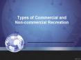 Types of Commercial and Non-commercial Recreation PowerPoint PPT Presentation