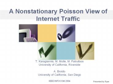 A Nonstationary Poisson View of Internet Traffic