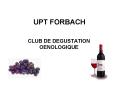 UPT FORBACH PowerPoint PPT Presentation