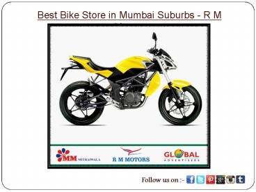 Best Bike Store in Mumbai Suburbs - R M Motors
