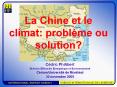 La Chine et le climat: probl PowerPoint PPT Presentation