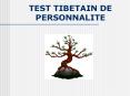 TEST%20TIBETAIN%20DE%20PERSONNALITE PowerPoint PPT Presentation