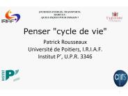 Analyse de Cycle de Vie