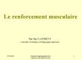 Le renforcement musculaire PowerPoint PPT Presentation