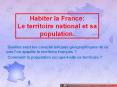 Habiter la France: Le territoire national et sa population. PowerPoint PPT Presentation
