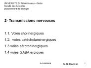 Neurophysiologie et signalisation cellulaire