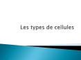 Les types de cellules PowerPoint PPT Presentation