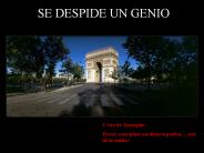 SE DESPIDE UN GENIO