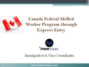 Apply Canada FSW through Express Entry