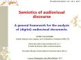Semiotics of audiovisual discourse PowerPoint PPT Presentation