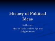 History of Political Ideas