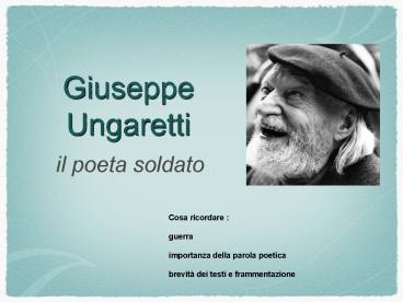 Giuseppe Ungaretti