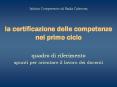 la certificazione delle competenze nel primo ciclo PowerPoint PPT Presentation