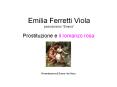 Emilia Ferretti Viola pseudonimo  PowerPoint PPT Presentation