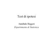 Test di ipotesi