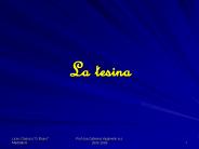 La tesina