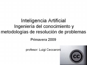 Inteligencia Artificial Ingenier