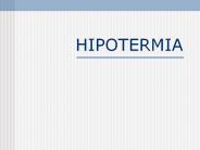 HIPOTERMIA
