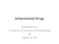Antiprotozoal Drugs PowerPoint PPT Presentation