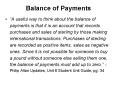 Balance of Payments PowerPoint PPT Presentation