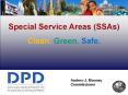 Special Service Areas (SSAs) PowerPoint PPT Presentation