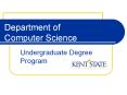 Department of Computer Science PowerPoint PPT Presentation