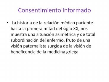 Consentimiento Informado