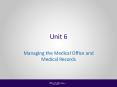 Managing the Medical Office and Medical Records PowerPoint PPT Presentation