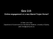 Gov 2.0: