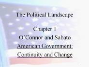The Political Landscape