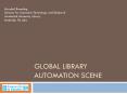Global Library Automation Scene PowerPoint PPT Presentation