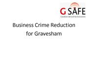 Business Crime Reduction