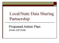 Local/State Data Sharing Partnership PowerPoint PPT Presentation