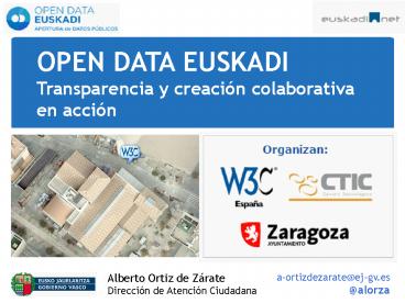 OPEN DATA EUSKADI Transparencia y creaci