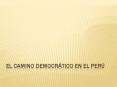 EL CAMINO DEMOCR PowerPoint PPT Presentation
